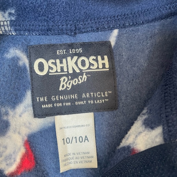 Three Oshkosh B’gosh fleece sweaters. Like new condition. $40 for all. - Picture 5 of 7